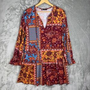 Zara | Dresses | Zara Short Embroidered Dress | Poshmark